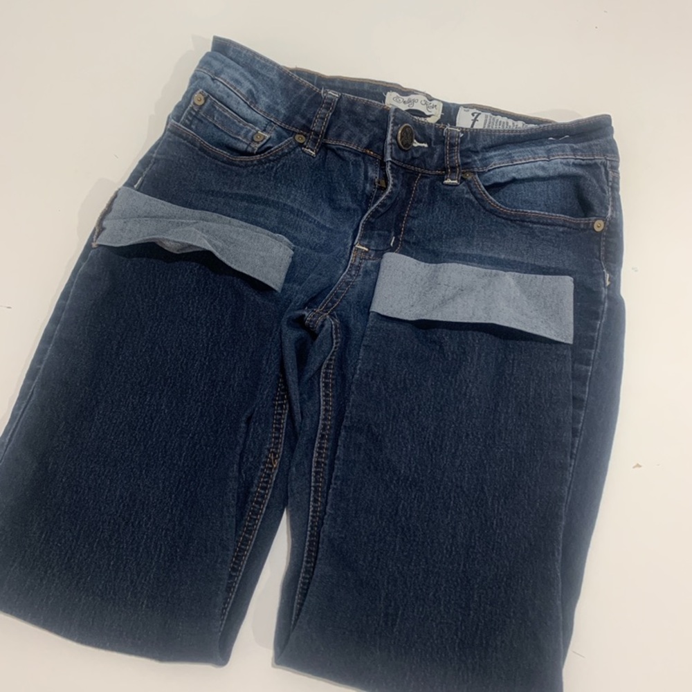 Women’s indigo Rein Cropped Jeans